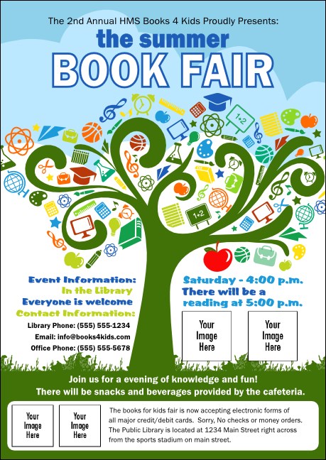 School Tree Postcard Product Front