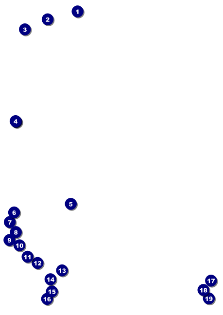 Yin Yang Postcard Front Field Markers