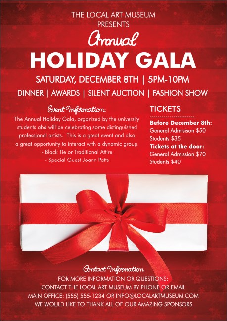 Holiday Gift Postcard Product Front