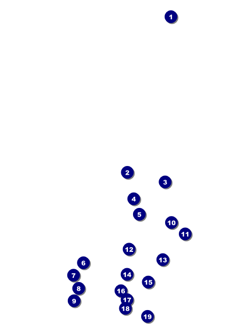 Pittsburgh 2 Postcard Front Field Markers