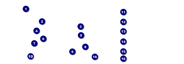 Spaghetti Raffle Ticket Front Field Markers