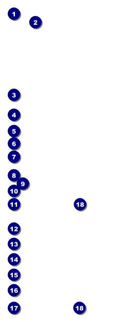 Football Blue Raffle Ticket Front Field Markers