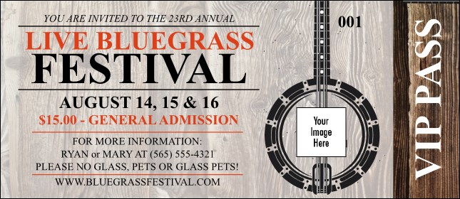 Banjo VIP Pass Product Front