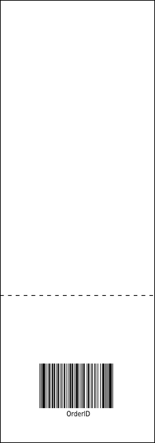 Track and Field Event Ticket Product Back