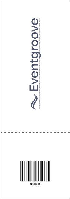 Softball Grass Event Ticket Product Back