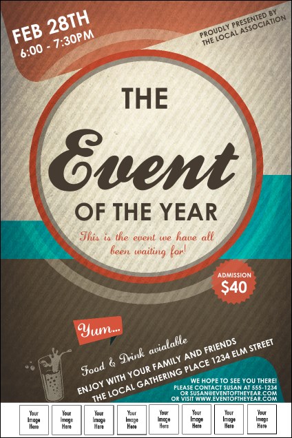 All Purpose Circle Logo Poster Product Front