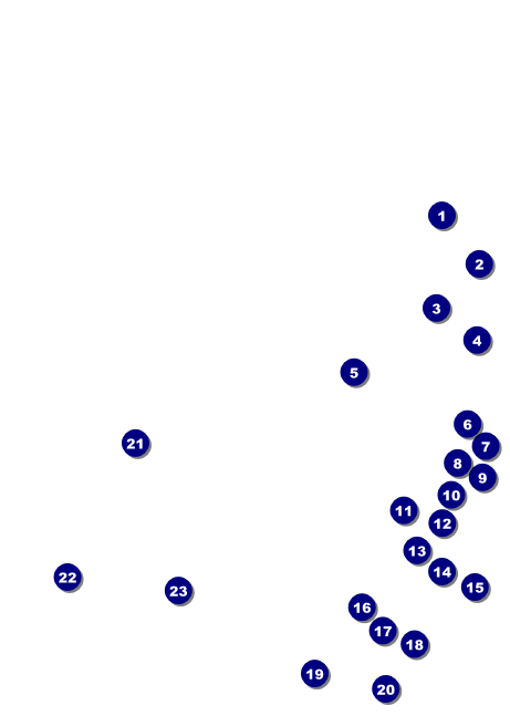 Americana Vote Club Flyer Front Field Markers