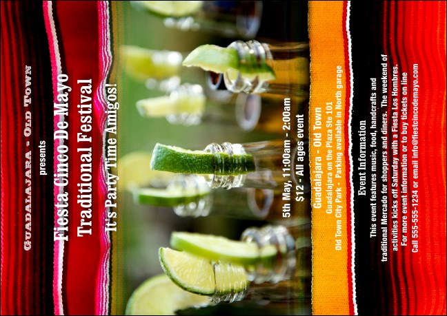 Mas Cervezas Club Flyer Product Front