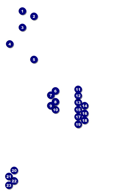 Gymnastics Club Flyer Front Field Markers