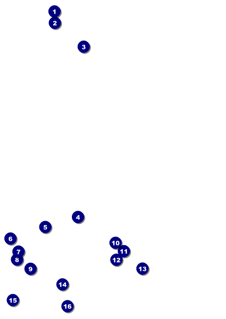 Robot Jack & Jill Club Flyer Front Field Markers
